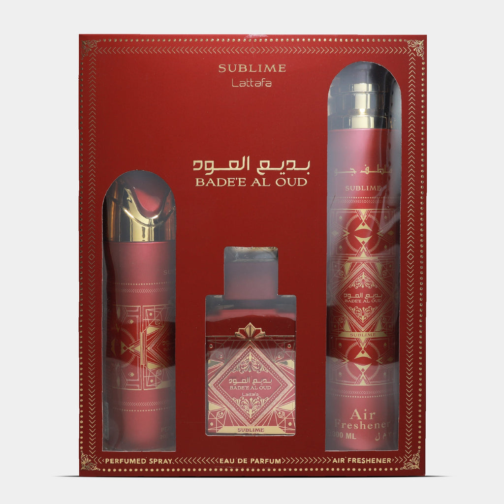 Lattafa Badee Al Oud Sublime Giftset